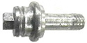 Battery Bolt Side Mount Zinc Long 3/8-16